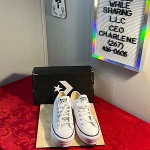 Brand New Converses OK All Star CTAS LIFT OX